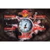 LavaLock® 3" Adjustable Gas Charcoal Smoker Pit Grill BBQ Thermometer
