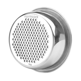 Normcore 54mm Double Layer Portafilter Basket, 18g Precision High Extraction Basket Compatible with 54mm Breville Sage Espresso machines, 304 Stainless Steel, 0.8mm Thickness, 18 Gram