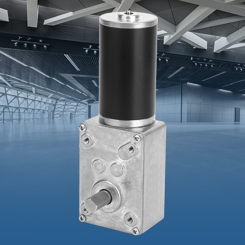 Speed Reduce Electric Gearbox Motor Reversible Worm Gear Motor 8mm