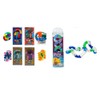 Set of 5 Assorted Tangle Jr Fidget Toys: Original Textured