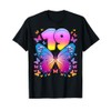 19th Birthday, Girl 19 Years, Butterfly, Number 19 T-Shirt