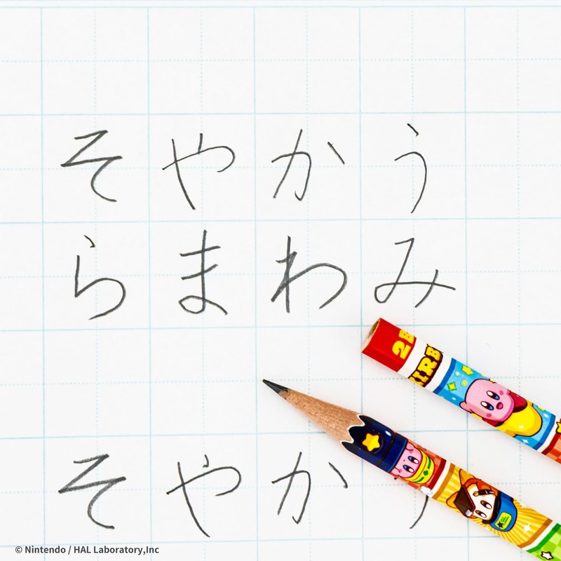 Showa Note 158721 Kirby Star Pencil 2B, Hexagonal Shank, 12