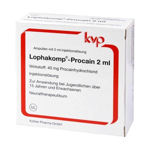 Lophakomp Procaine 2 ml Solution for Injection