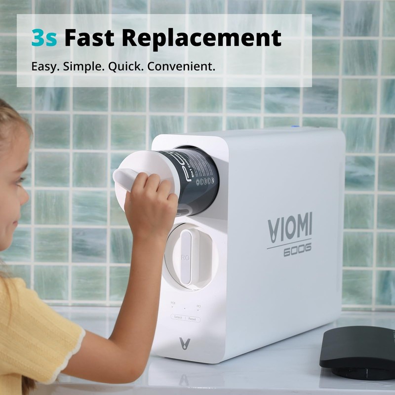 VIOMI V6-RO600 Filter, Replacement for Viomi Reverse Osmosis Water Filter,