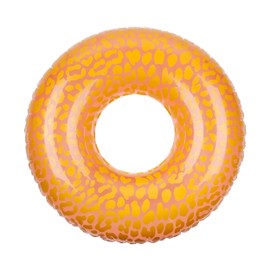 Swim Ring Animal Print Pink