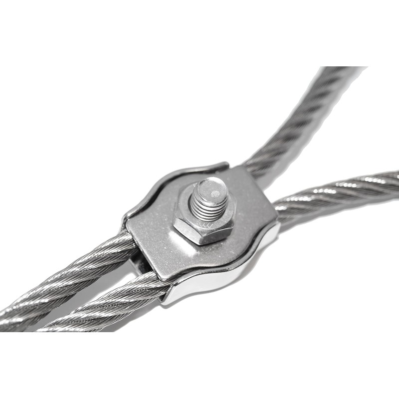 Simplex Wire Rope Clip 8 mm 6 Pack for Wire
