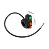 FUNOMOCYA Motorcycle Control Switch for Headlight Horn and Turn Signal