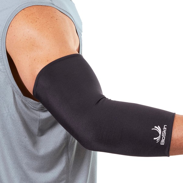 BIOSKIN Elbow Compression Sleeve - Hypoallergenic Compression Sleeve - Elbow Support (M)