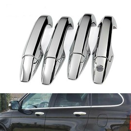Chrome Side Door Handle Cover Trim Fit for CR-V CRV 2007 2008 2009 2010 2011
