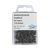Wedo 56100 Marking Pins (Round Head Pins, Pin Length 16