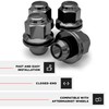White Knight M12x1.25 Lug Nuts for Select Nissan and Infiniti,