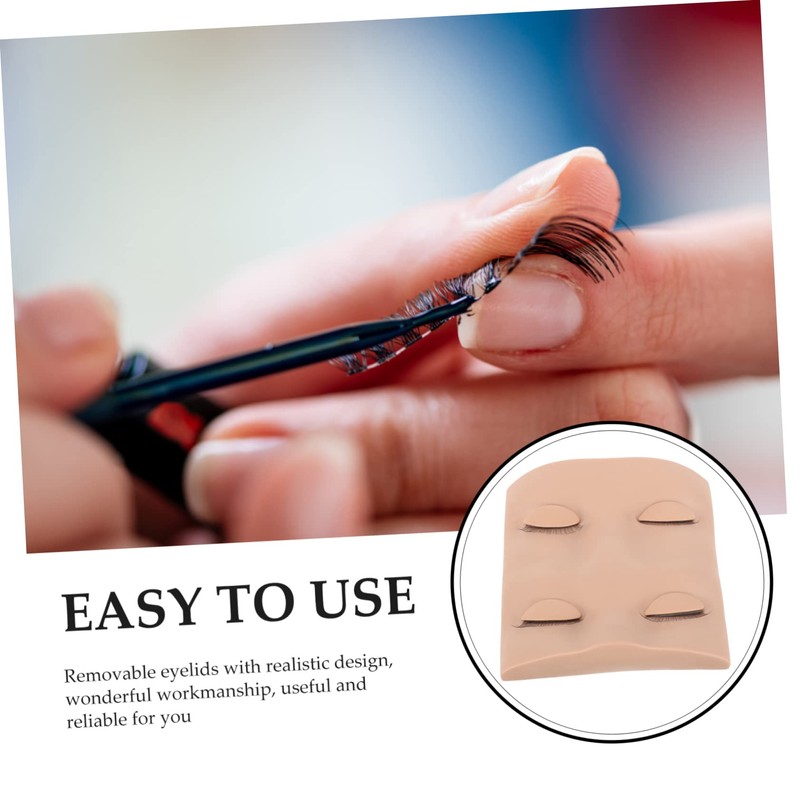 Beavorty Lash Practice Module Removable Practice Lashes Practice Eyelids for