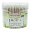 [SS62] Multi-functional wooden stick one-touch round cotton swab 300EA7598 / [에스에스62]다기능 나무스틱원터치원형면봉 300EA7598