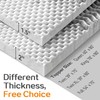 SINWEEK 2 Inch Mattress Topper 5-Zone Memory Foam Mattress Topper
