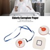 Elderly Monitoring Call Button 4 Gear Volume Adjustment Wireless ABS