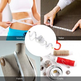 WINTAPE 205 cm Tape Measure White (205 cm, White)