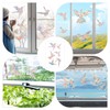6 Sheets Anti-Collision Window Stickers, Window Stickers with Rainbow Reflection