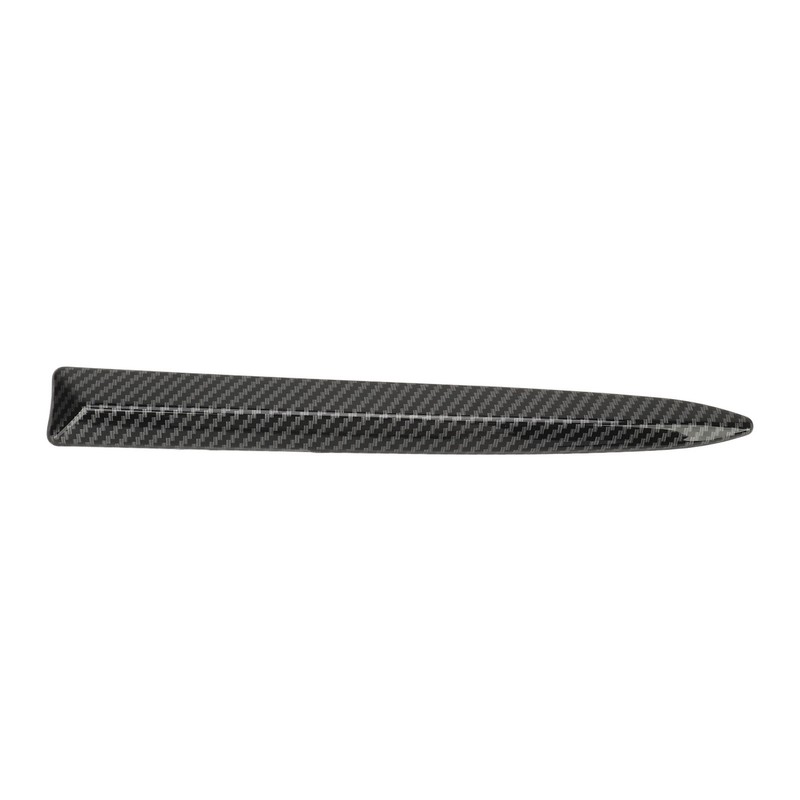 1 Pair Front Bumper Upper Moulding Trim 735455041 Carbon Fiber