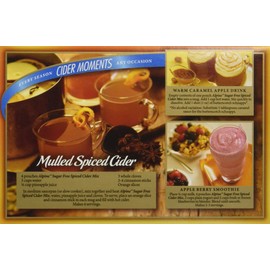 Alpine, Spiced Cider, Sugar Free Apple Flavored Drink Mix, 1.4oz Box (Pack of 3)