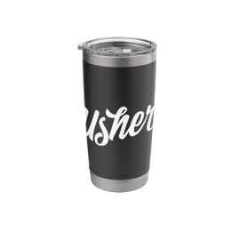 Groom's Crew Usher Bachelor for Groom Stainless Steel Insulated Tumbler