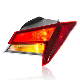 TTUN AUTO Compatible with 2021-2025 Hyundai Elantra Tail Light Halogen Type with Daytime Running Lamp 92402-AB000 HY2805169 Passenger Right Side