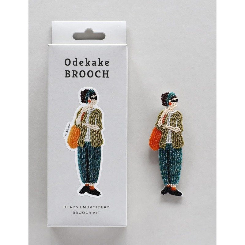 MIYUKI Beads Kit Outing Brooch Kit Market HCA14//3