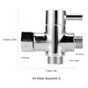 3Way Faucet Diverter Valve Bathroom Shower Parts for Handheld Showerhead