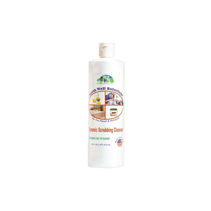 EARTH WELL SOLUTIONS - Dynamic Scrubbing Cleanser - Ceramic and