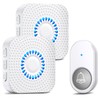 Görvitor Wireless Doorbell, 300 m Range, Wireless Bell, Outdoor Waterproof