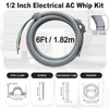 Feotech 6Ft AC Whip Kit - 1/2" Non-Metallic Liquid Tight