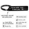 Elechobby Drive Safe Keychain for Dad I Love You keychains