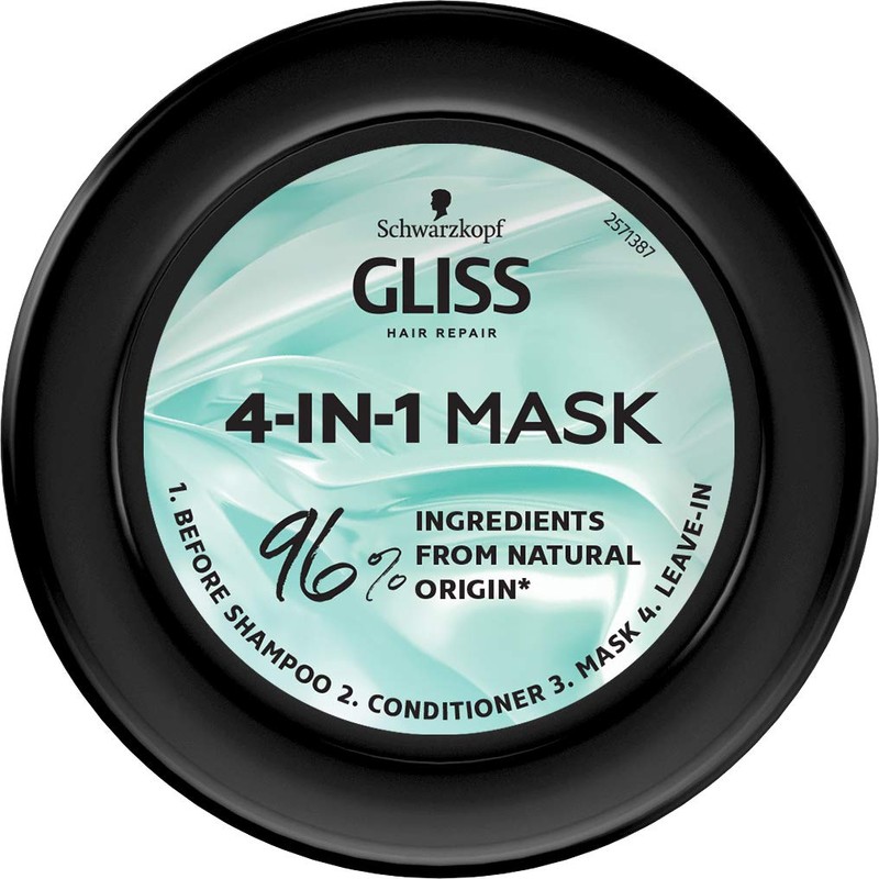 Gliss Moisturising Mask with Protein Soi I Cocoa Butter 4W1