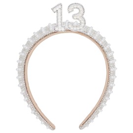 WHAVEL 13th Birthday Headband & Decorations for Girls
