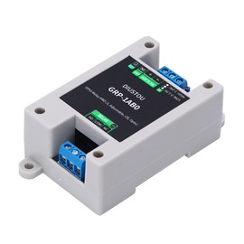 Industrial with Opto-Coupler Isolation GPIO Relay 3-24V Level Control 5-32V Power Supply with ABS DIN Rail Housing High and Low Level Dual Mode (1-Channel Relay)