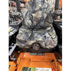 Durafit Seat Covers, Custom Fit Seat Cover and Newer for SCAG Tiger Turf and Tiger Cat Zero Turn Mowers in Camo Waterproof Endura Fabric (Camo)