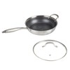 Servappetit 3qt Saute Pan w/Lid & Hex Lining Silver