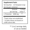 NuSci L-Threonine Powder Pure (1000 Grams (2.2 lb))