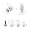 Set of 4 Replacement Parts Shower Cubicle Rollers, Shower Door