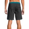 RVCA Men's South Eastern Trunk Black/Blue 34