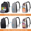 Insulated Lunch Backpack for Men & Women, Water Resistant Cooler