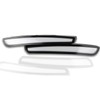 ZDEERAOTO LED Front Bumper Fog light DRL Amber Sequential Turn