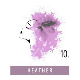 FUNKY COLOR HEATHER 10, semi-permanent hair dye, semi-permanent hair colour. (28 colours).