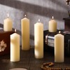 MTLEE 6 Pcs Pillar Candles 3 Set 2 in x