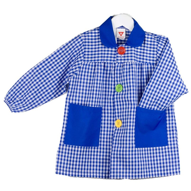 KLOTTZ Children's Painting Apron for Nursery., red
