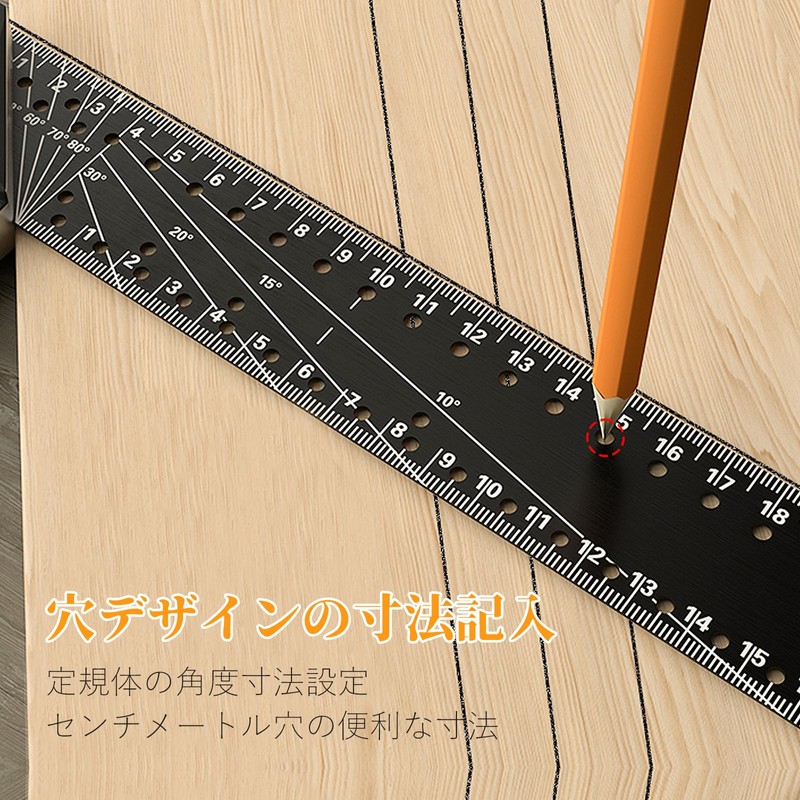 ziyue Multi-Angle Measuring Ruler, 2024 New Professional Measuring Tools, 45/90°