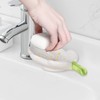 Flower Soap Dish Ceramic, Soap Dish with Drain, Creative Soaps