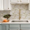 10 - Sheet Peel and Stick Backsplash Wall Tile, PVC