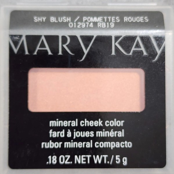 Mary Kay SHY BLUSH 012974 Mineral Cheek Color .18 oz