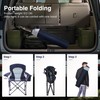 HIGH POINT SPORTS Oversized Camping Folding Chair, Heavy Duty Portable