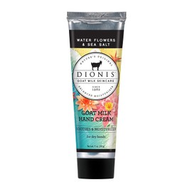 Dionis Goat Milk Skincare - Leche de cabra mano agua crema flores & sal de mar - 1 onza.